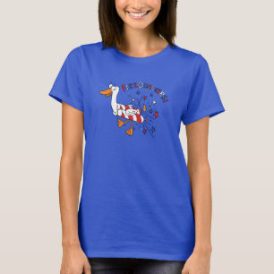 7月おもしろい4日かわいい子ども Tシャツ