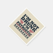 7月おもしろい4日の幸せ スタンダードカクテルナプキン (角)