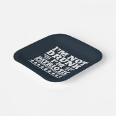 7月おもしろい4日の幸せ ペーパープレート (傾斜あり)