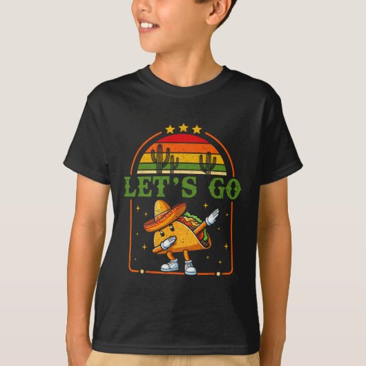 7月おもしろい4日の愛国的なダビングタコミームレット Tシャツ (正面)
