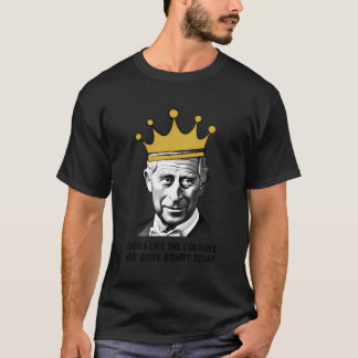 7月おもしろい4日の独立記念日チャールズBr Tシャツ