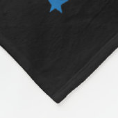 7月おもしろい4日アライグマかわいい赤い白 フリースブランケット (角)