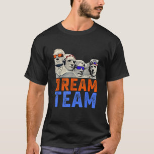7月おもしろい4日ドリームチーム会長山ラッシュ Tシャツ