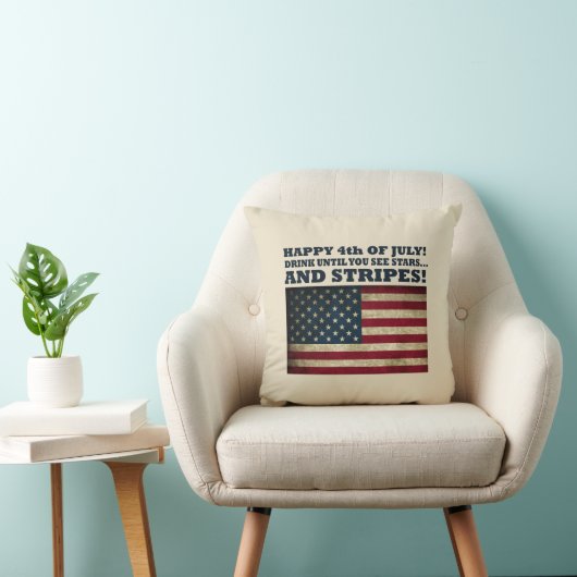 7月おもしろい4日 クッション (椅子)