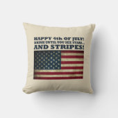 7月おもしろい4日 クッション (正面)