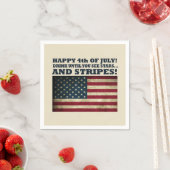 7月おもしろい4日 スタンダードカクテルナプキン (インサイチュ)