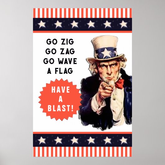 7月おもしろい4日 ポスター (正面)