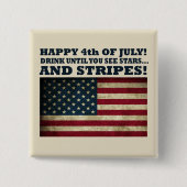 7月おもしろい4日 缶バッジ (正面)