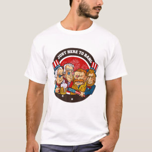 7月おもしろい4日Bang U.S.の司会に来たばかりだ Tシャツ