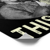 7月おもしろい4日Bbqパーティーテールゲートティーズ ポスター (角)