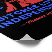7月おもしろい4日Es Love Independence ポスター (角)