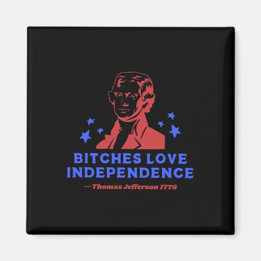 7月おもしろい4日Es Love Independence マグネット (正面)