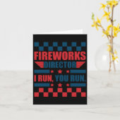 7月おもしろい4日Fireworks Director I You走  You カード (黄色い花)