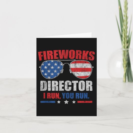 7月おもしろい4日Fireworks Director I You走  You カード (正面)
