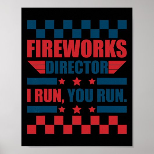 7月おもしろい4日Fireworks Director I You走 You ポスター (正面)