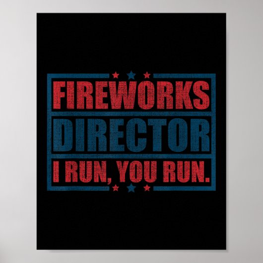 7月おもしろい4日Fireworks Director I You走 You ポスター (正面)