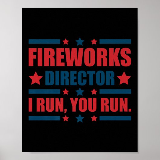 7月おもしろい4日Fireworks Director I You走 You ポスター (正面)