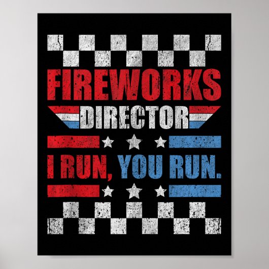 7月おもしろい4日Fireworks Director I You走  You ポスター (正面)
