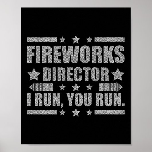 7月おもしろい4日Fireworks Director I You走 You ポスター (正面)