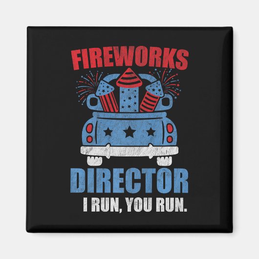 7月おもしろい4日Fireworks Director I You走 You マグネット (正面)