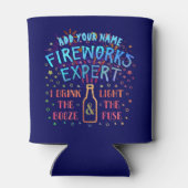 7月おもしろい4日Independence Fireworks Expert V2 缶クーラー (裏面)