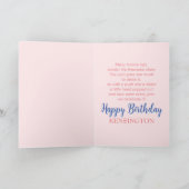 7月お洒落4日Fireworks誕生日 カード (内部)