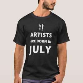 7月に生まれた芸術家たち Tシャツ
