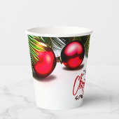 7月のおもしろいパーティー夏の熱帯ヤシ 紙コップ (正面)