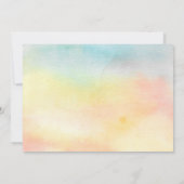 7月のおもしろいパーティー 招待状 (裏面)