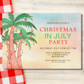 7月のおもしろいパーティー 招待状