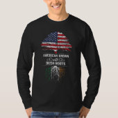 7月のアイルランドのルーツで栽培されたアメリカ合衆国フロリダ Tシャツ (正面)