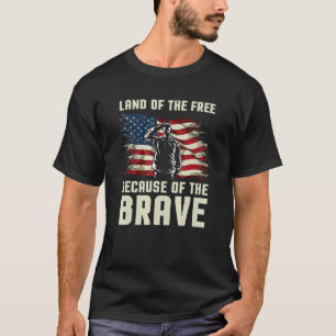7月のアメリカの4番目の4番目の自由の土地4番目 Tシャツ