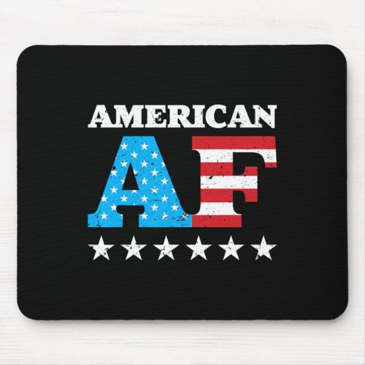 7月のアメリカのAf Usaギフト マウスパッド (正面)