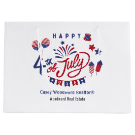 7月のアメリカ合衆国ハッピー四日 |エテ実在ストサンキュー ラージペーパーバッグ