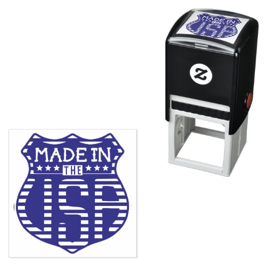 7月のアメリカ合衆国4日に作ら誇りを持ったれたロゴ セルフインキングスタンプ (インサイチュ)