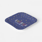 7月のアメリカ海軍4th装飾 ペーパープレート (傾斜あり)