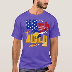 7月のアメリカ4日愛国的な休日(2) Tシャツ