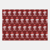 7月のイースターおもしろいハッピーエンド4thジョーバイデン氏 ラッピングペーパーシート (正面3)