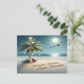 7月のウィッシュのクリスマス シーズンポストカード (スタンド正面)