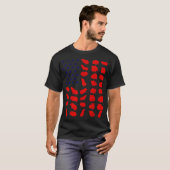 7月のギニア豚アメリカ国旗Lover USA Pat Tシャツ (正面フル)