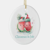 7月のクリスマスかわいい セラミックオーナメント (右)