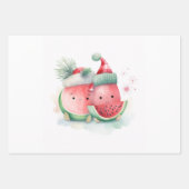7月のクリスマスかわいい ラッピングペーパーシート (正面2)
