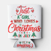 7月のクリスマスが大好きな女の子 缶クーラー (裏面)