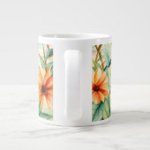 7月のクリスマスとサンタのビーチ ジャンボコーヒーマグカップ (裏面)