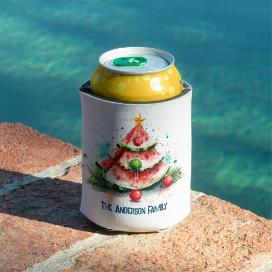 7月のクリスマスにスイカ 缶クーラー (インサイチュ プール)