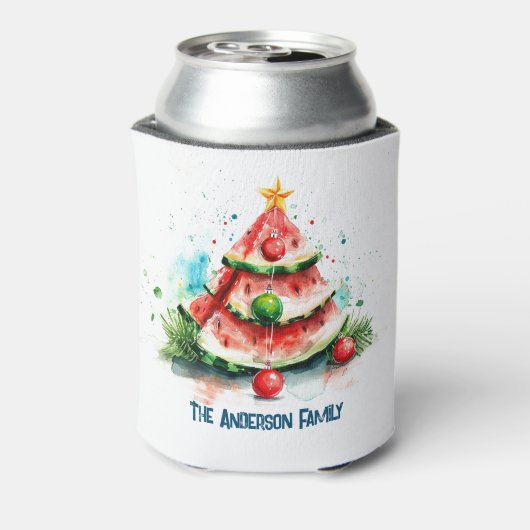 7月のクリスマスにスイカ 缶クーラー (缶裏面)