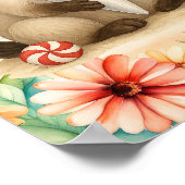 7月のクリスマスはシャム猫好き ポスター (角)