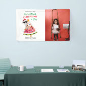 7月のクリスマスまたはいけなニースToddlerへようこそ 横断幕 (トレードショー)