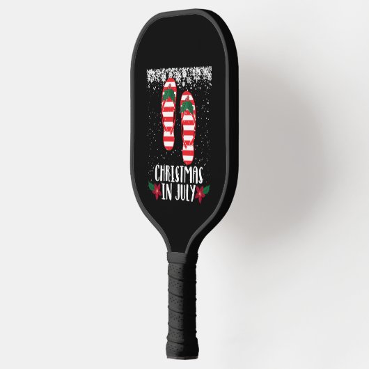 7月のクリスマスクリスマスクリスマスビーチサンダルサマーホリ ピックルボールラケット (左)