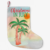 7月のクリスマスクリスマスストッキング スモールクリスマスストッキング (正面)